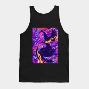 Colorful Raven Tank Top